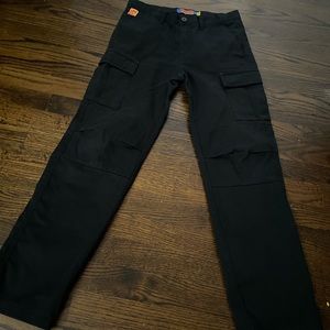 Black empeyers cargo pants. Size 26 in boys